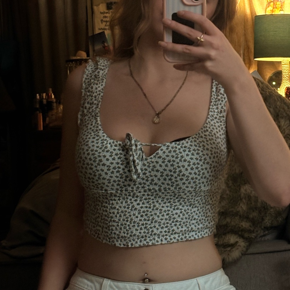 PacSun Floral Tank Top